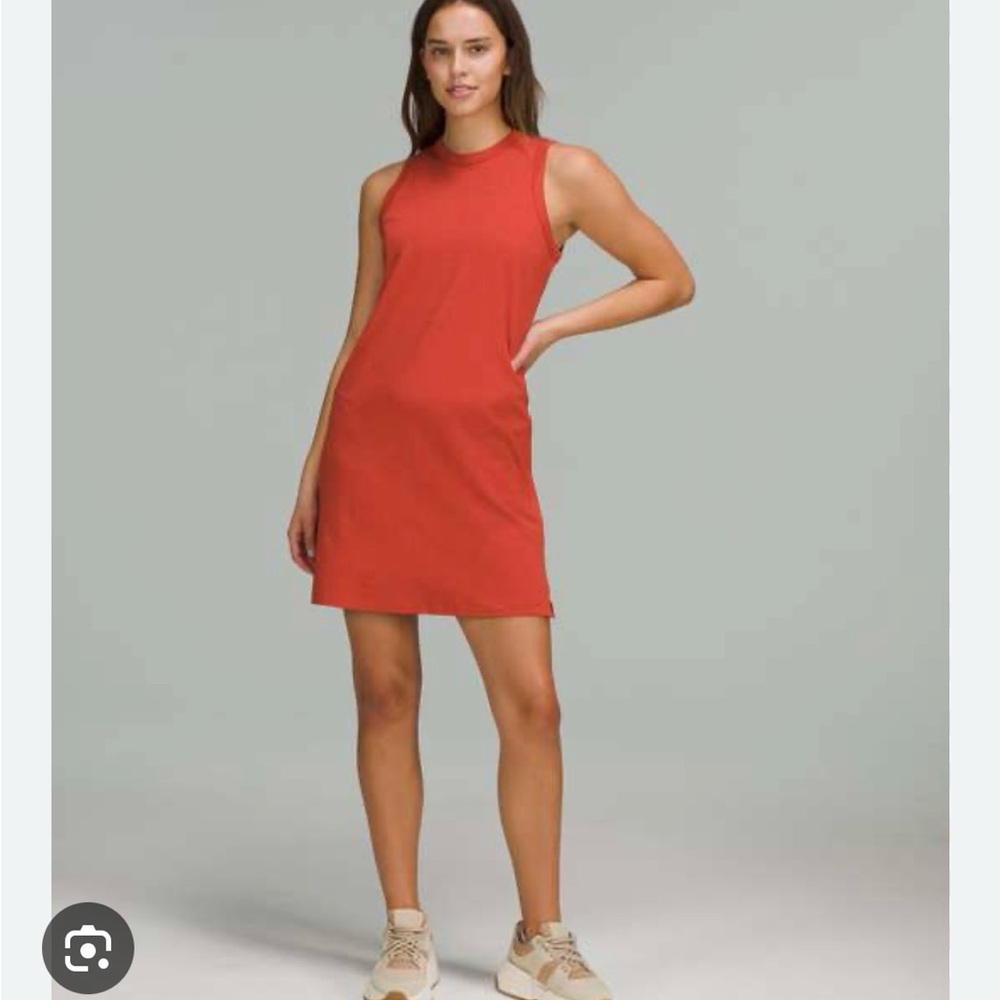 Lululemon classic fit cotton blend tank dress - Picture 5 of 5